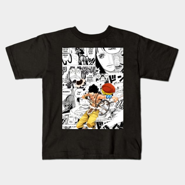 Usopp Kids T-Shirt by Jinwoo